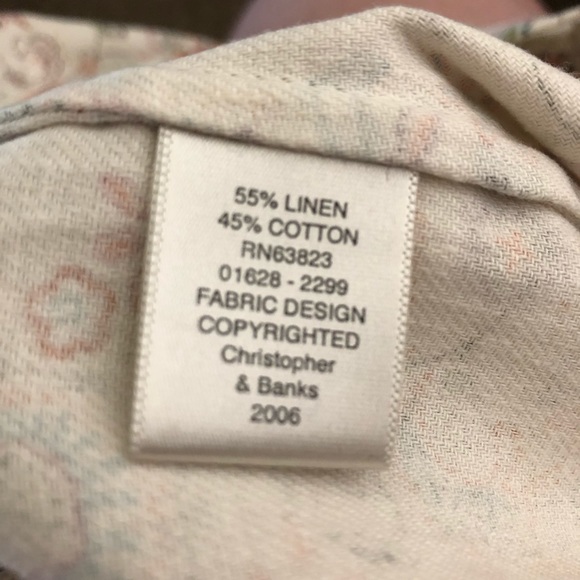 C & B Light Weight One Button Jacket-Sz L-Cream/Tn - Picture 8 of 9